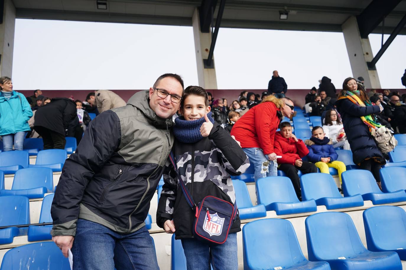 Búscate en la grada del Reina Sofía en el partido entre Unionistas y la Real Sociedad B