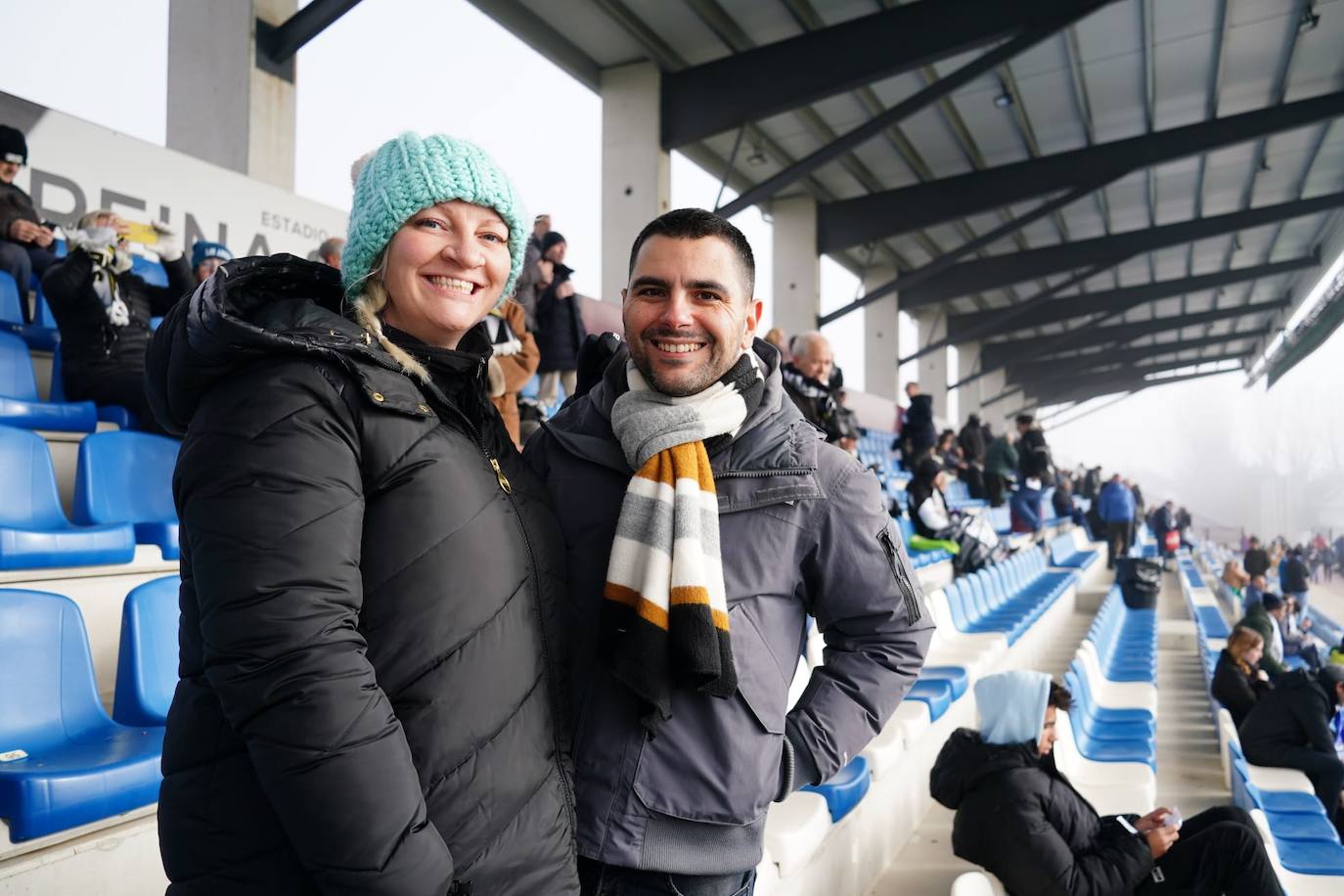 Búscate en la grada del Reina Sofía en el partido entre Unionistas y la Real Sociedad B