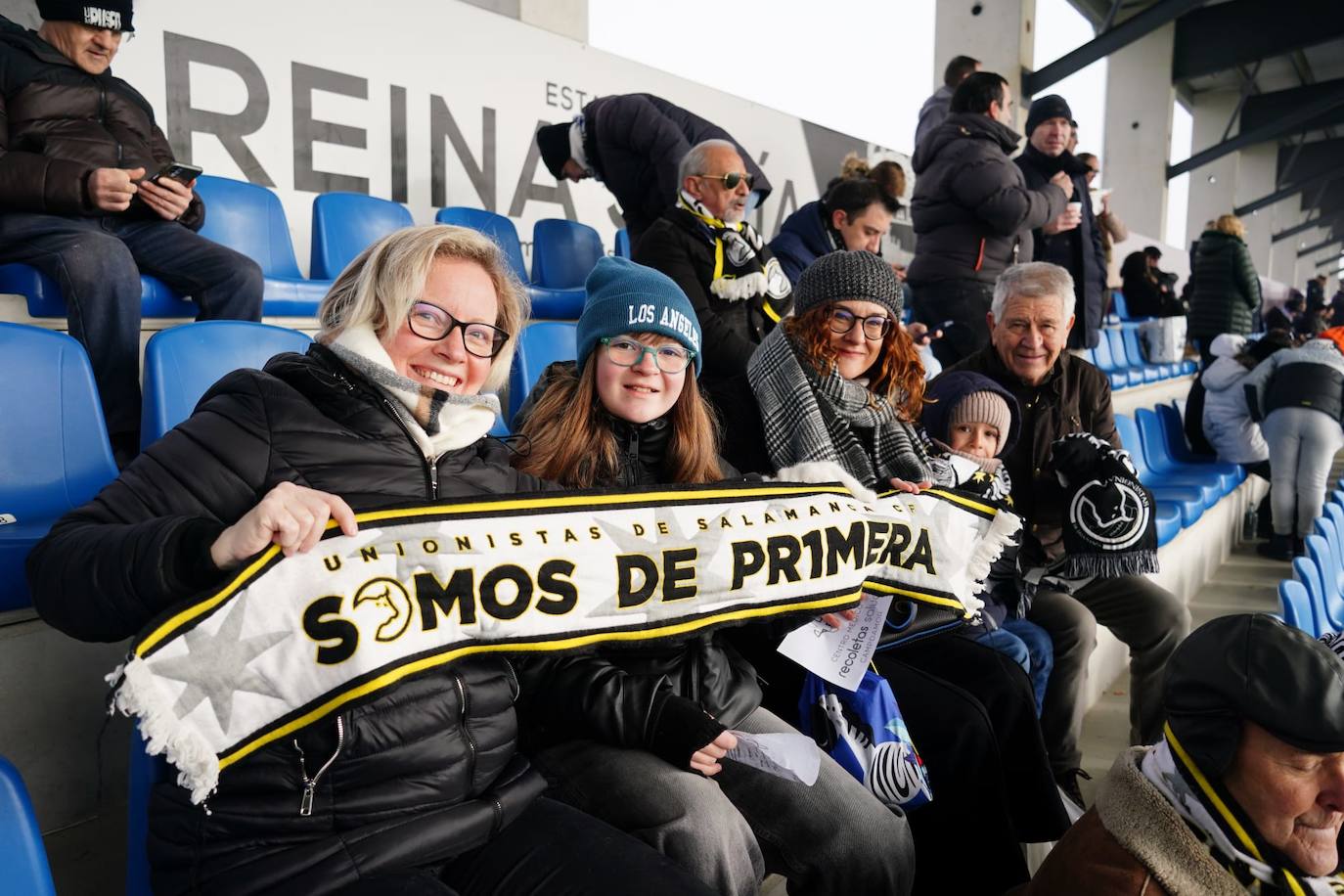 Búscate en la grada del Reina Sofía en el partido entre Unionistas y la Real Sociedad B