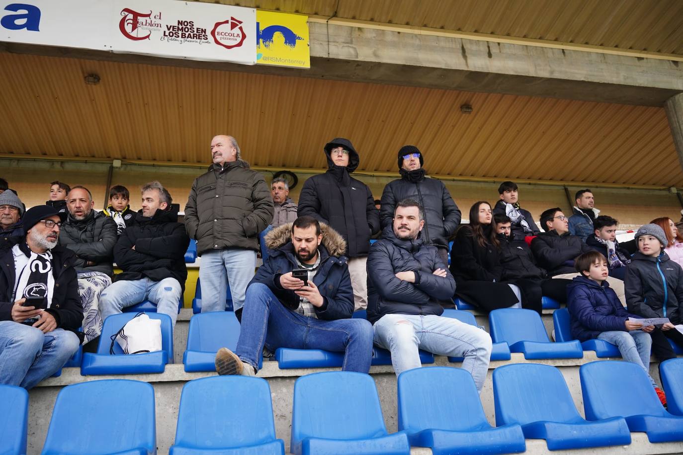 Búscate en la grada del Reina Sofía en el partido entre Unionistas y la Real Sociedad B