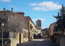 Imagen de las calles de Pedraza.