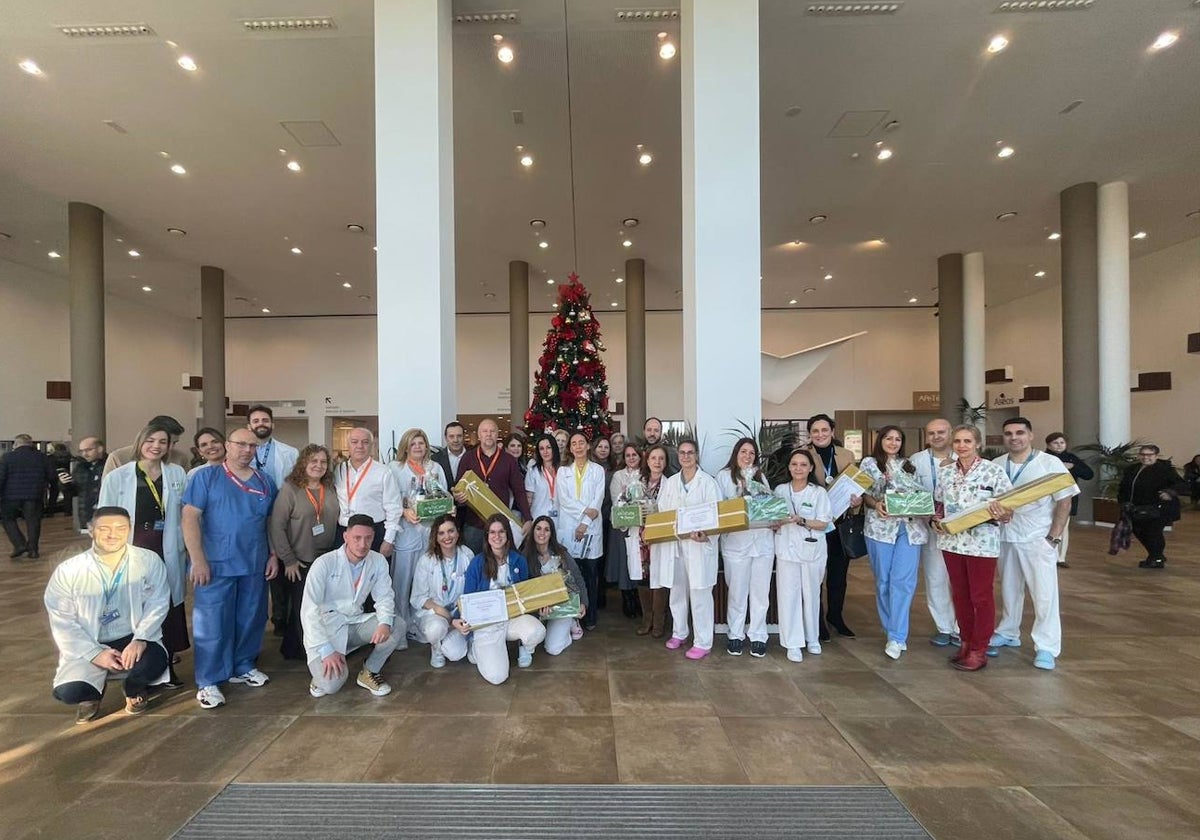 Se armó el belén en el Hospital de Salamanca