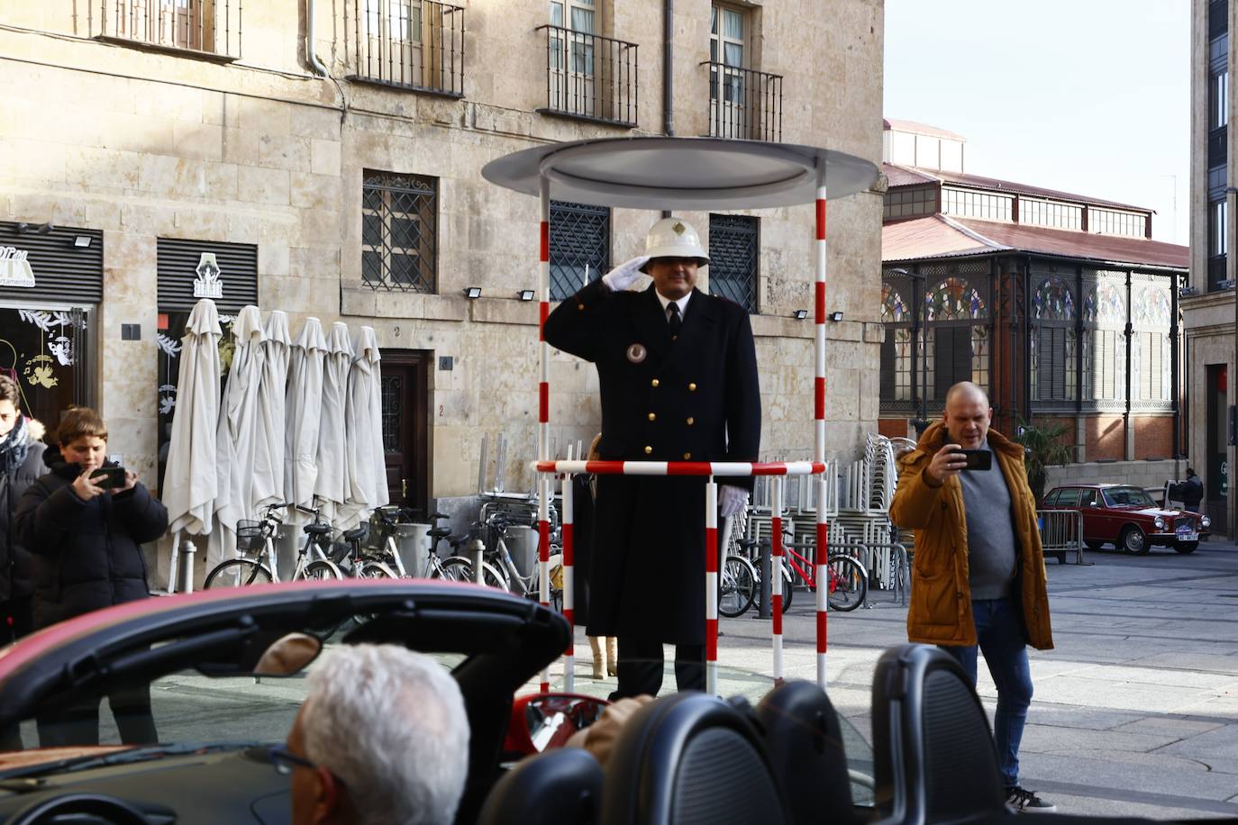 Rugido de motores para celebrar el XXVII Día del Guardia Urbano