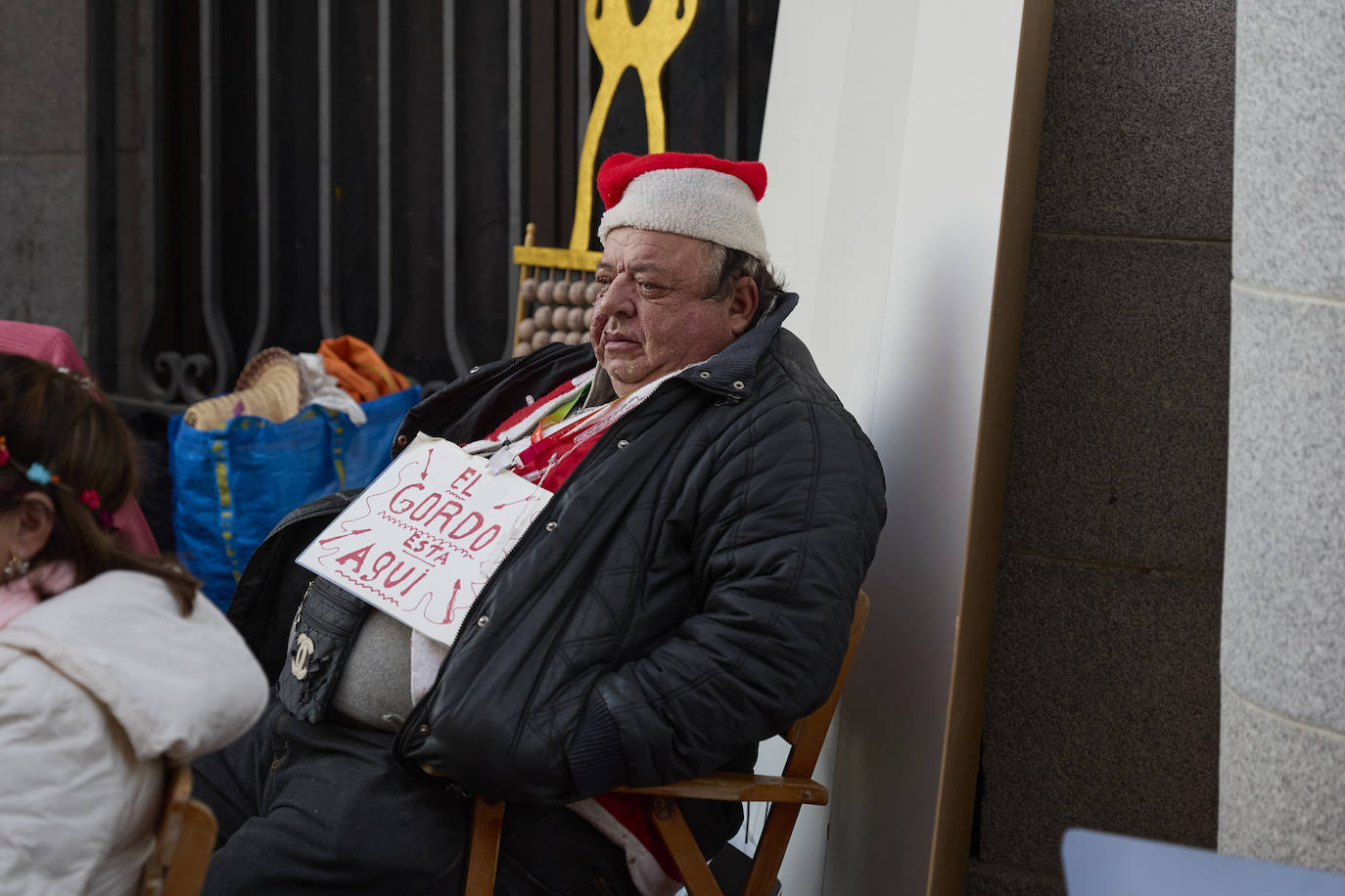 Un gato negro, el &#039;Papa de la Lotería&#039; y la mítica Manoli: las mejores imágenes del sorteo de Navidad 2024: &quot;¡A por el Gordo!&quot;