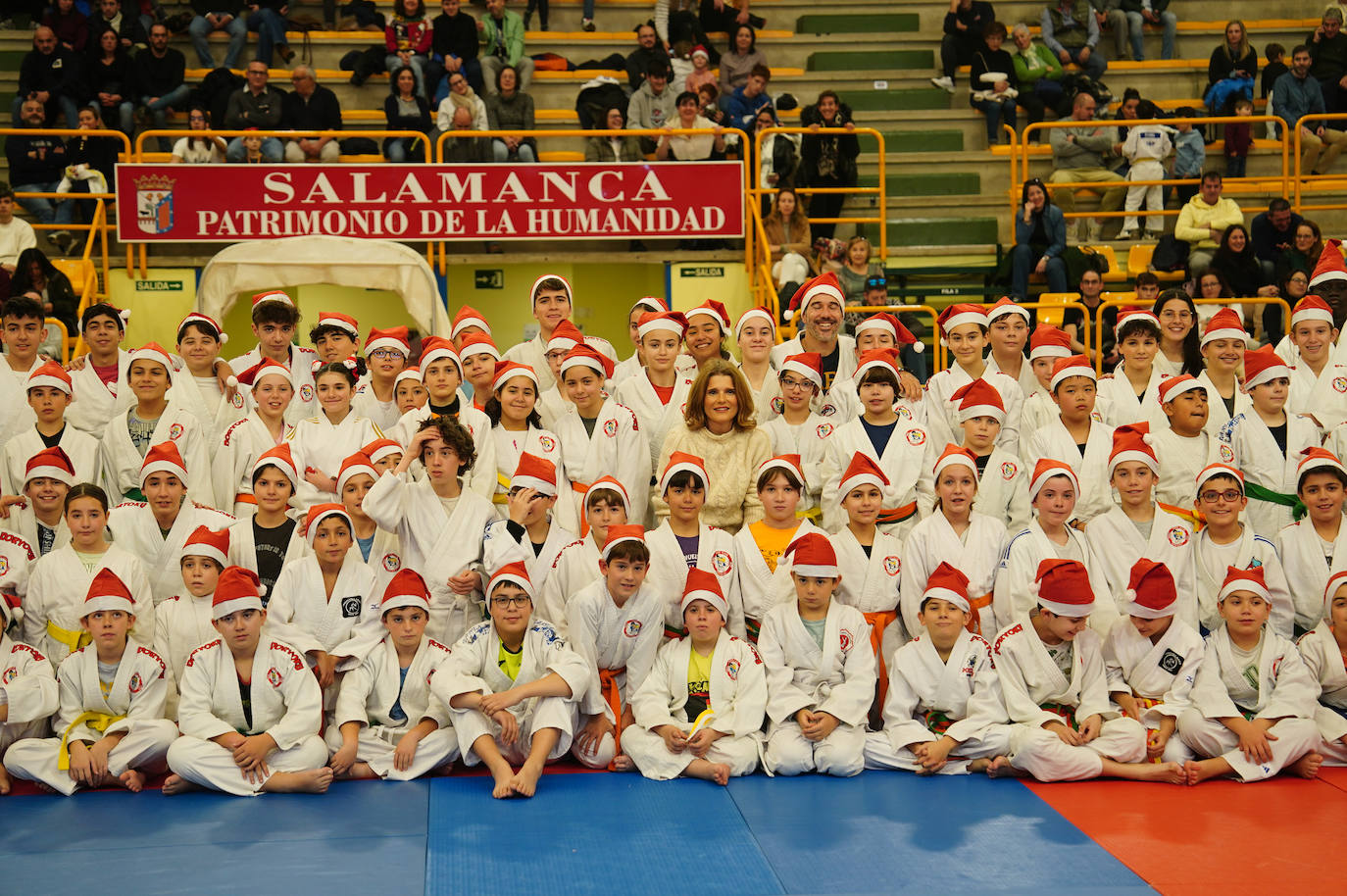 600 jóvenes judokas en el Festival de Navidad