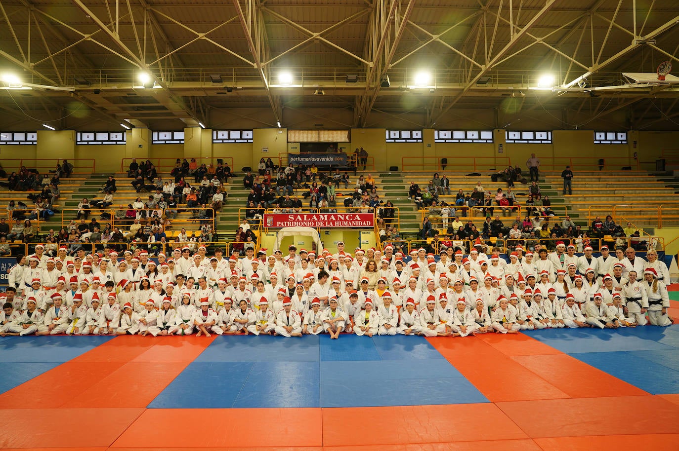 600 jóvenes judokas en el Festival de Navidad