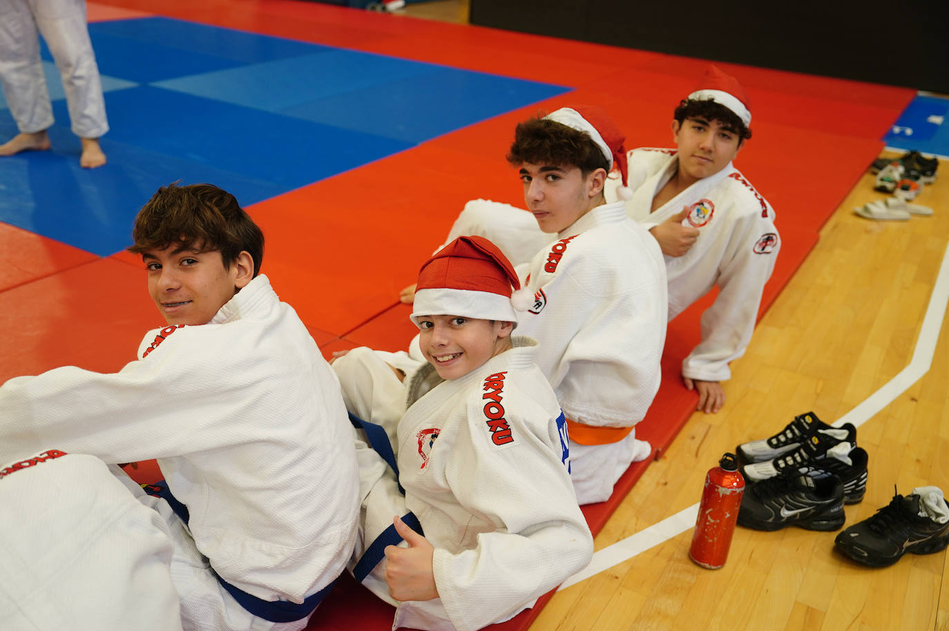 600 jóvenes judokas en el Festival de Navidad