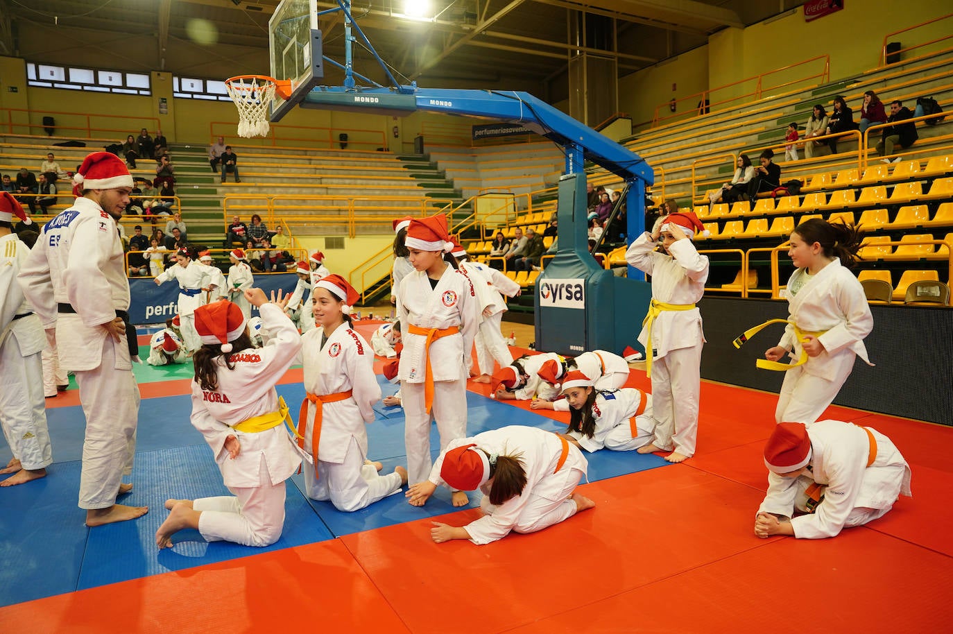 600 jóvenes judokas en el Festival de Navidad