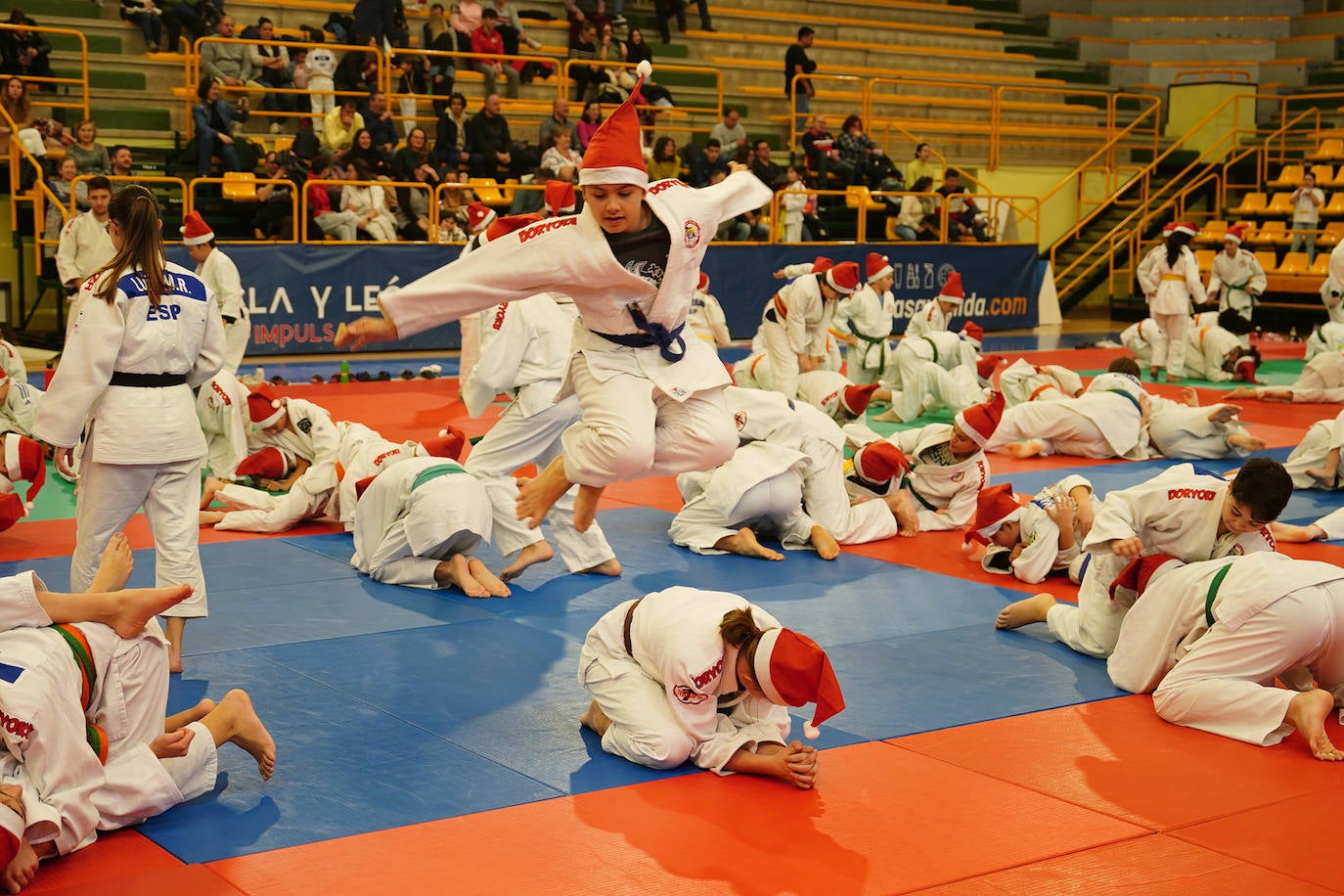 600 jóvenes judokas en el Festival de Navidad