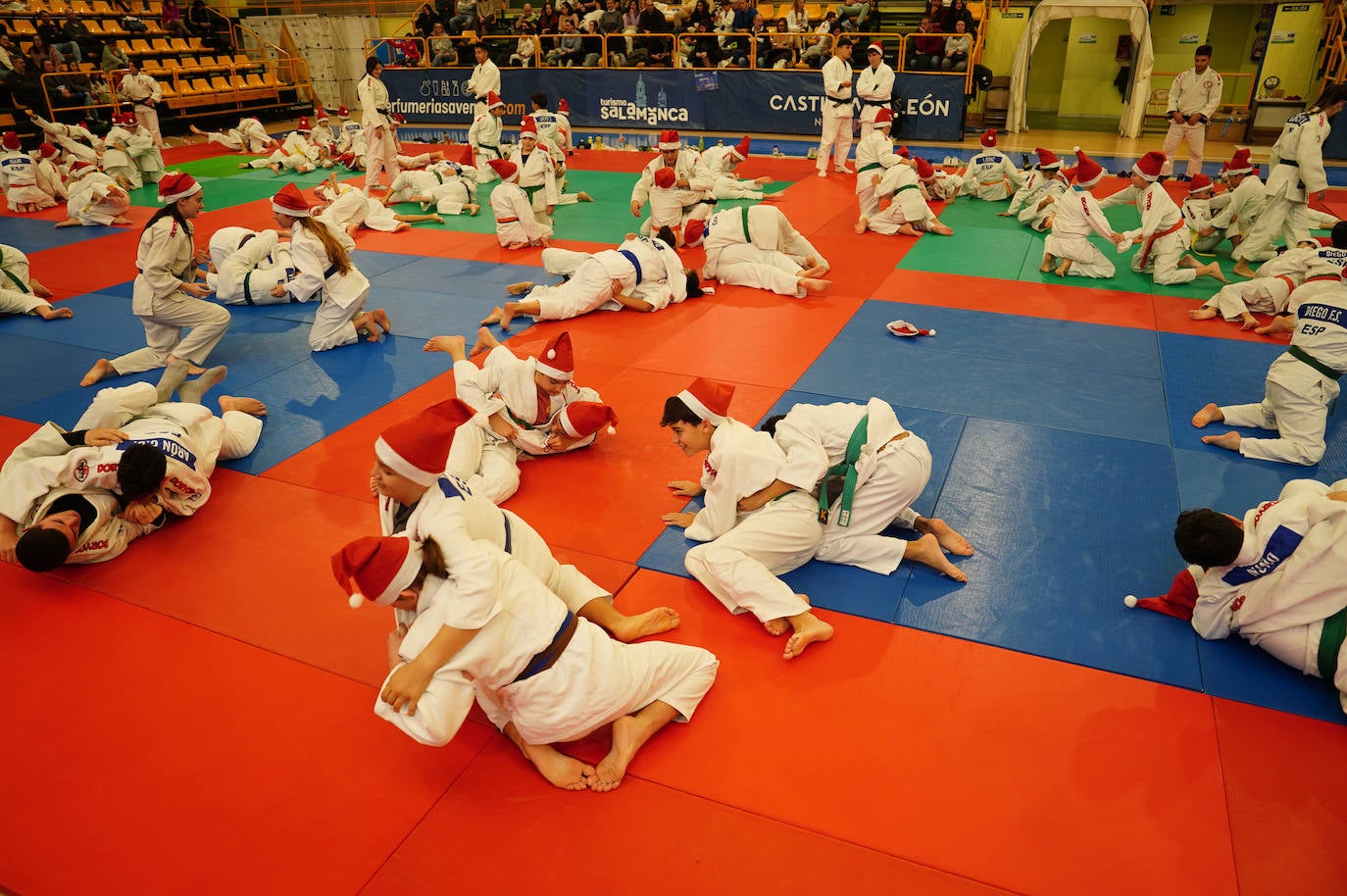 600 jóvenes judokas en el Festival de Navidad