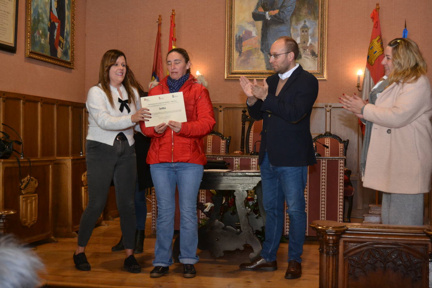 Entregados los diplomas de la formación “Acompañados” en Ciudad Rodrigo