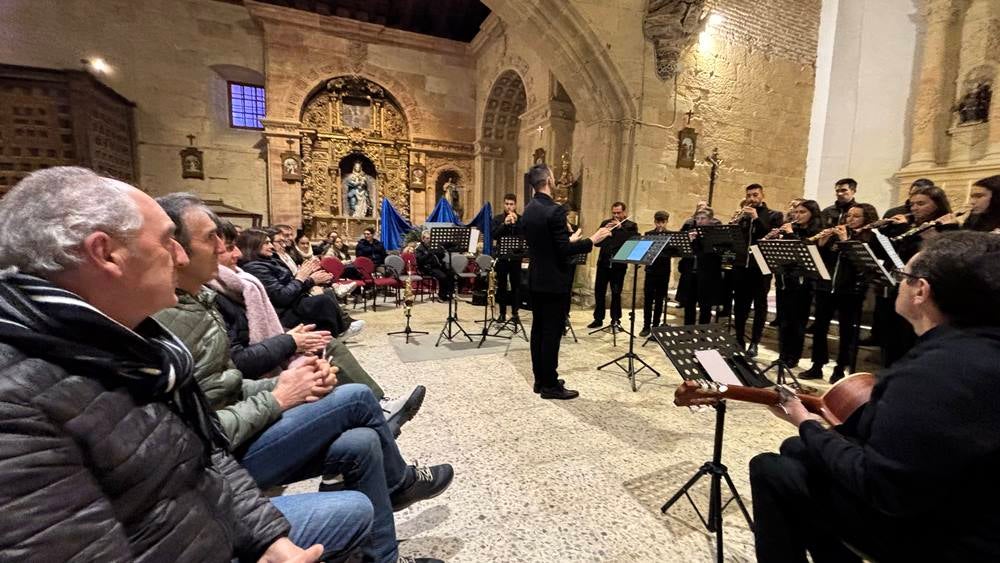 Brillante concierto de Navidad en la iglesia de Villoria