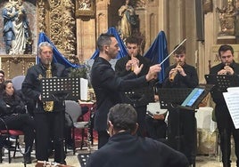 Víctor Manuel Blázquez dirige el concierto de Navidad de Villoria