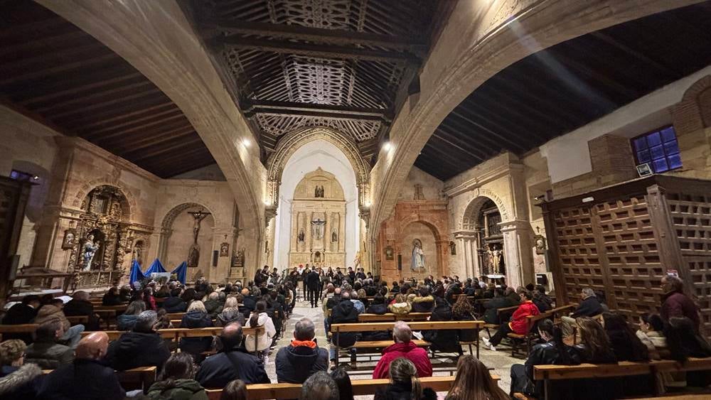 Brillante concierto de Navidad en la iglesia de Villoria