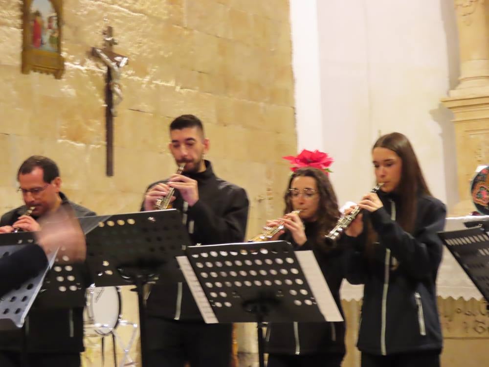 Brillante concierto de Navidad en la iglesia de Villoria