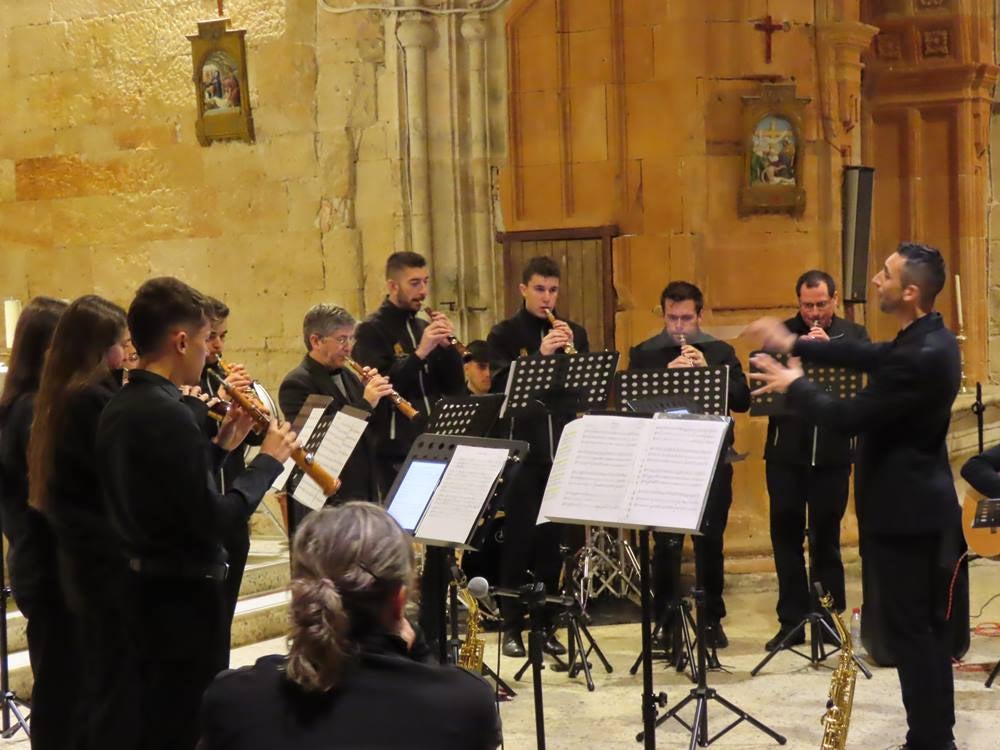 Brillante concierto de Navidad en la iglesia de Villoria