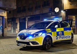 Coche de la Policía Local de Salamanca.