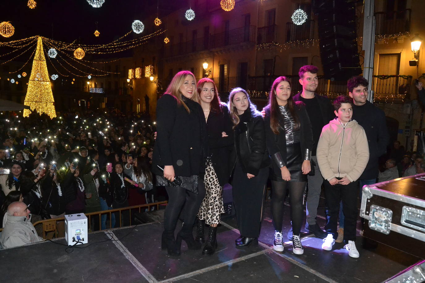 Los jóvenes de Ciudad Rodrigo festejan la entrada al 2025