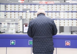 Venta de última hora en una administración de Salamanca.