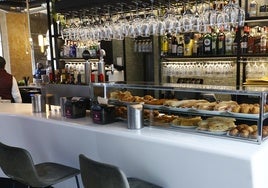 El interior de un restaurante salmantino de la Plaza.