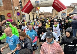 Salida de la Cross 'Campus Pini' del año 2024 pasada por agua.