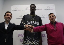 Imagen de la presentación de Thierry Sagna.