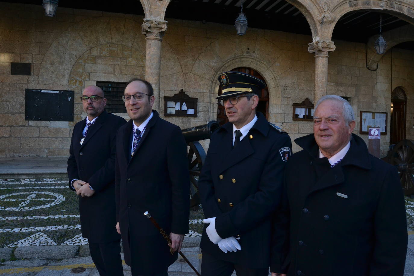 Ciudad Rodrigo arropa a San Sebastián en su marcha a la Catedral