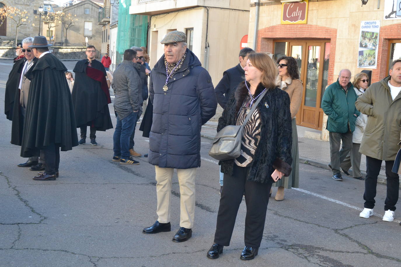 Ciudad Rodrigo arropa a San Sebastián en su marcha a la Catedral