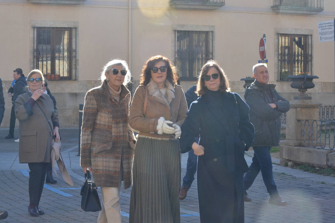 Ciudad Rodrigo arropa a San Sebastián en su marcha a la Catedral