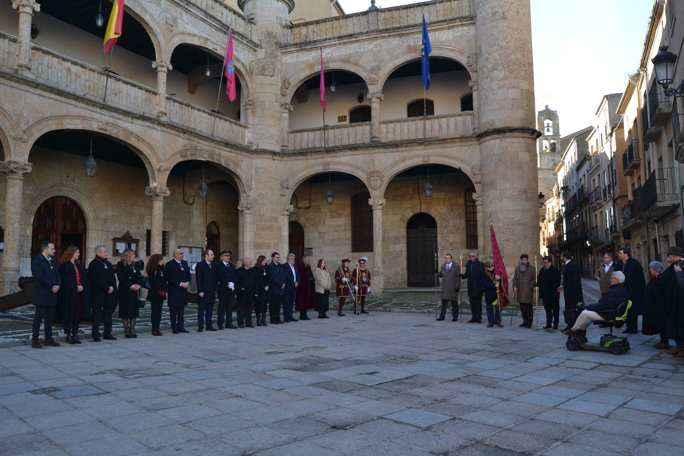 Ciudad Rodrigo arropa a San Sebastián en su marcha a la Catedral