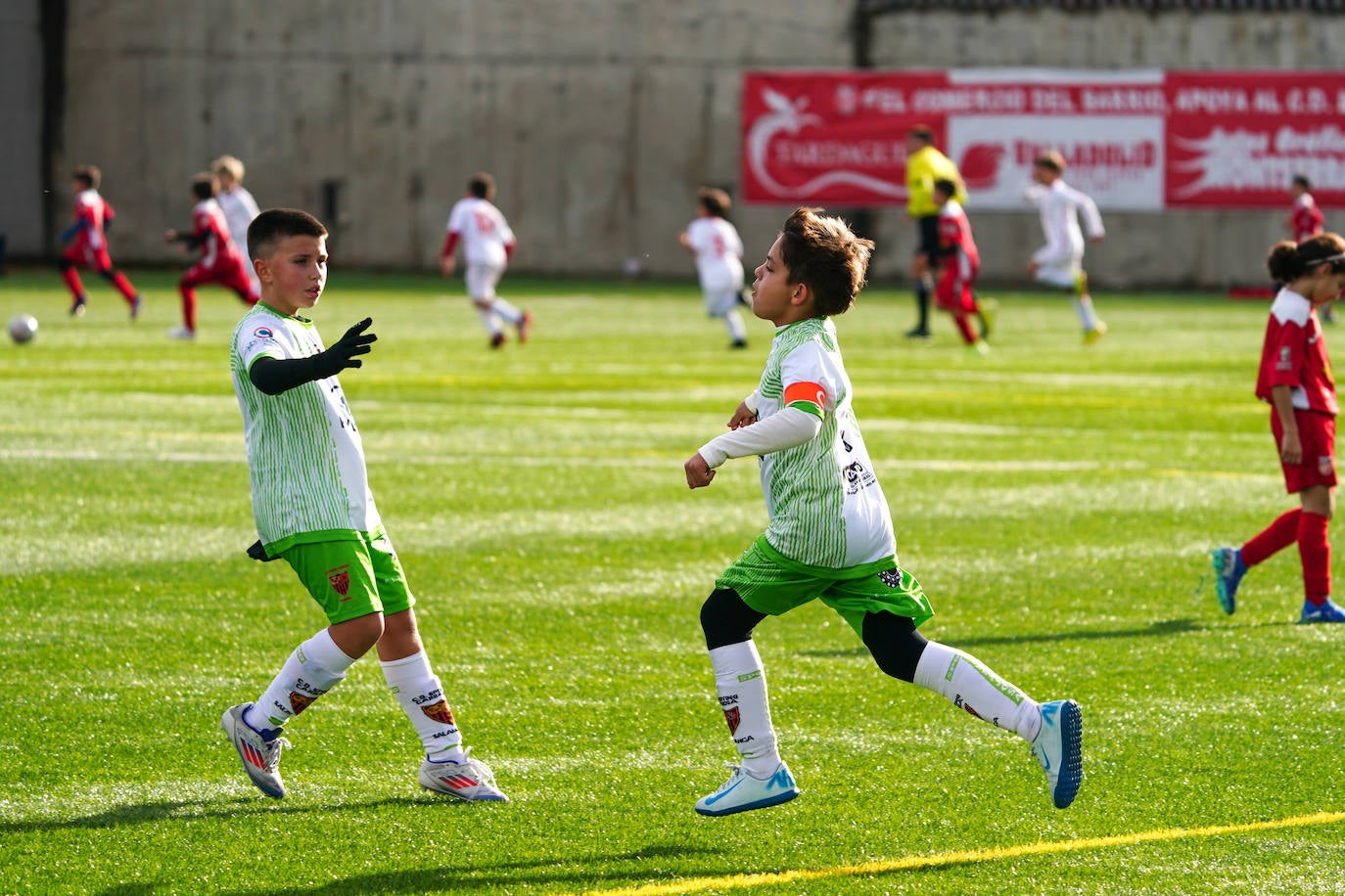 Las mejores imágenes de la jornada 12 en el fútbol base