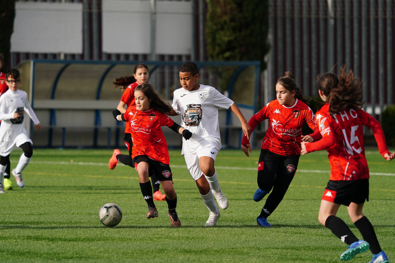 Las mejores imágenes de la jornada 12 en el fútbol base