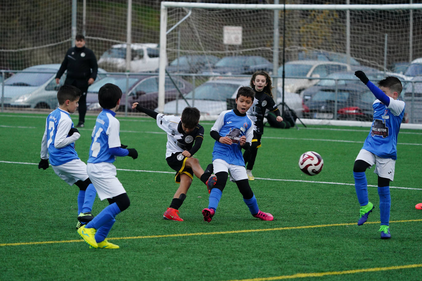 Las mejores imágenes de la jornada 12 en el fútbol base