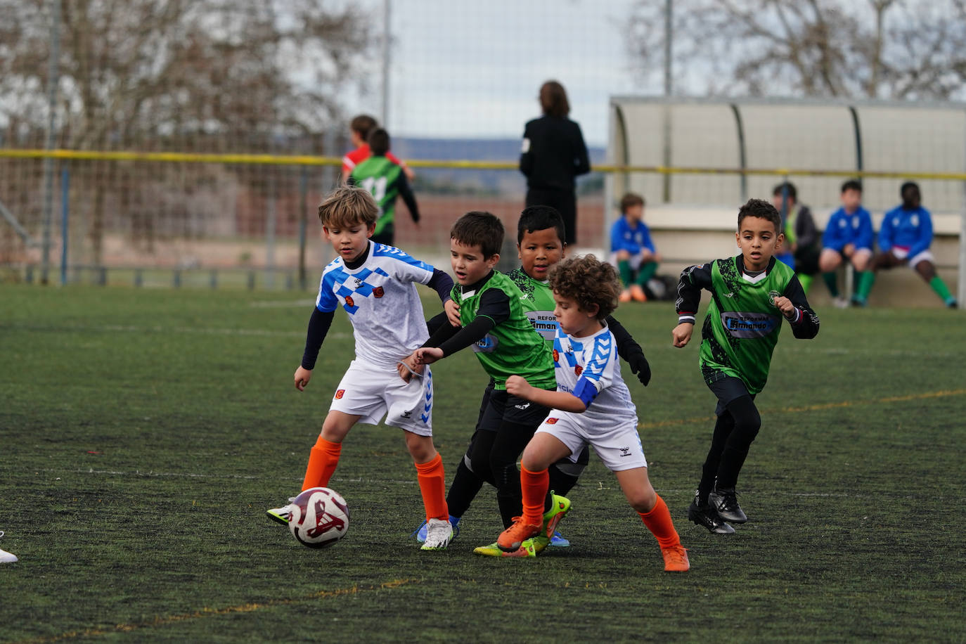 Las mejores imágenes de la jornada 12 en el fútbol base