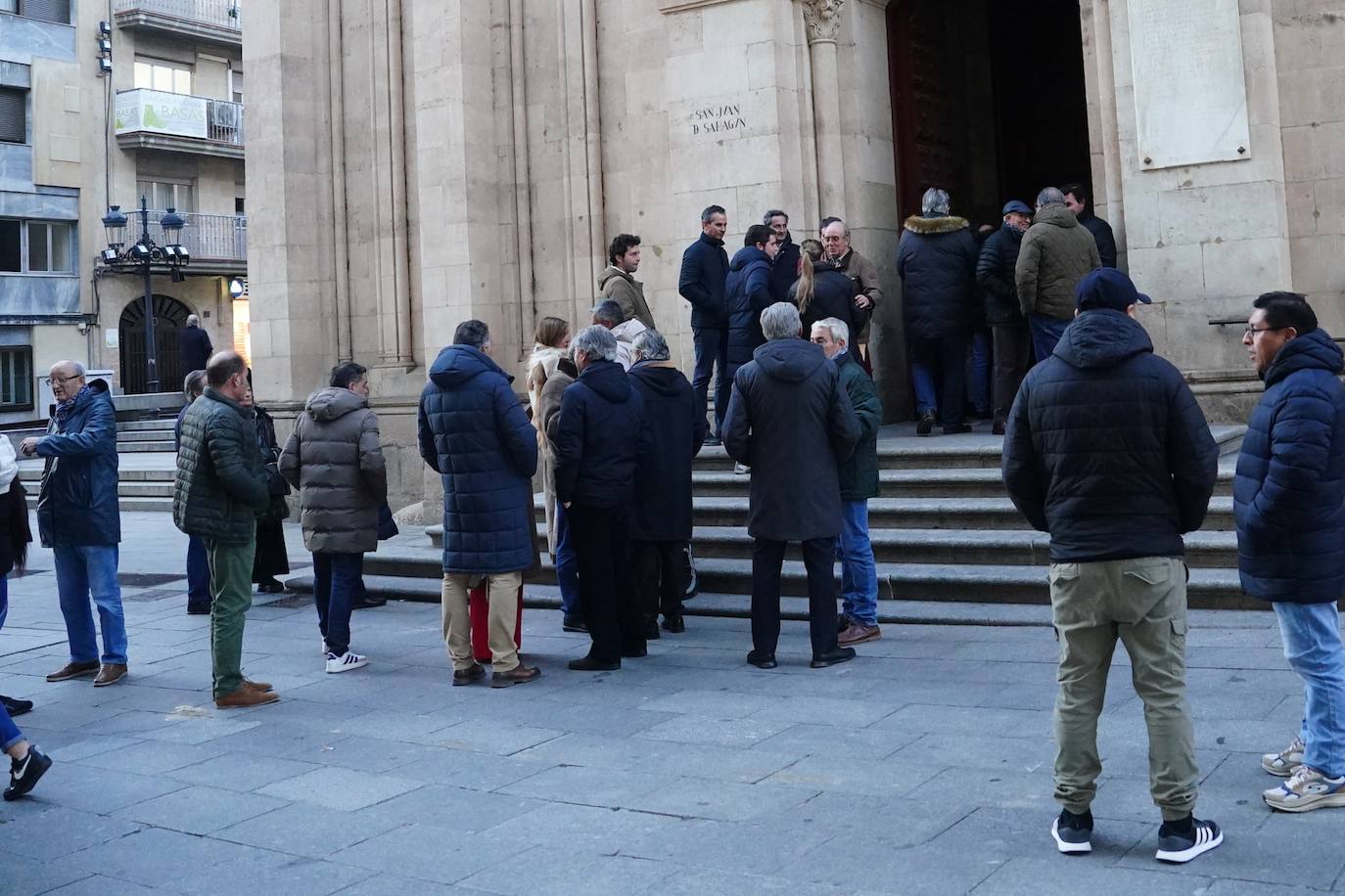 Así ha sido el funeral de Guillermo Marín Pérez-Tabernero en Salamanca