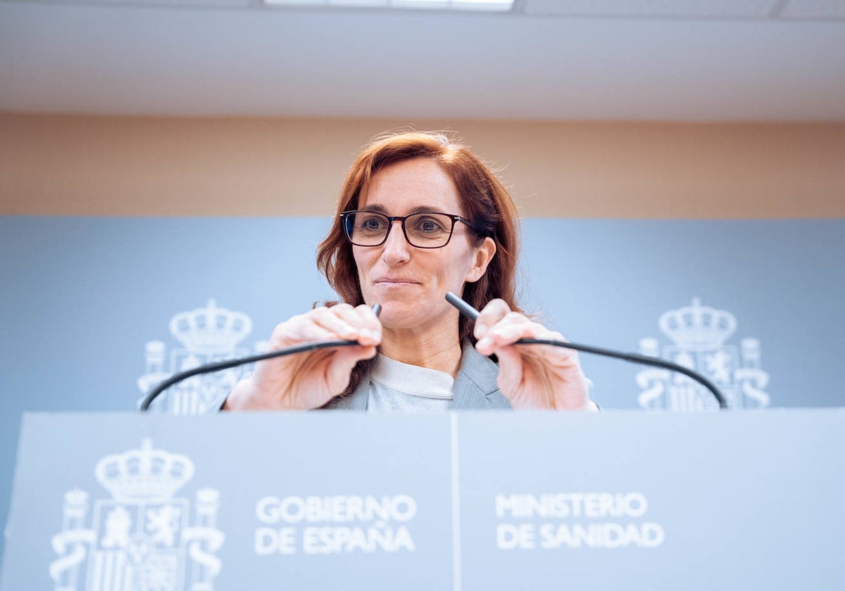 Mónica García, ministra de Sanidad.