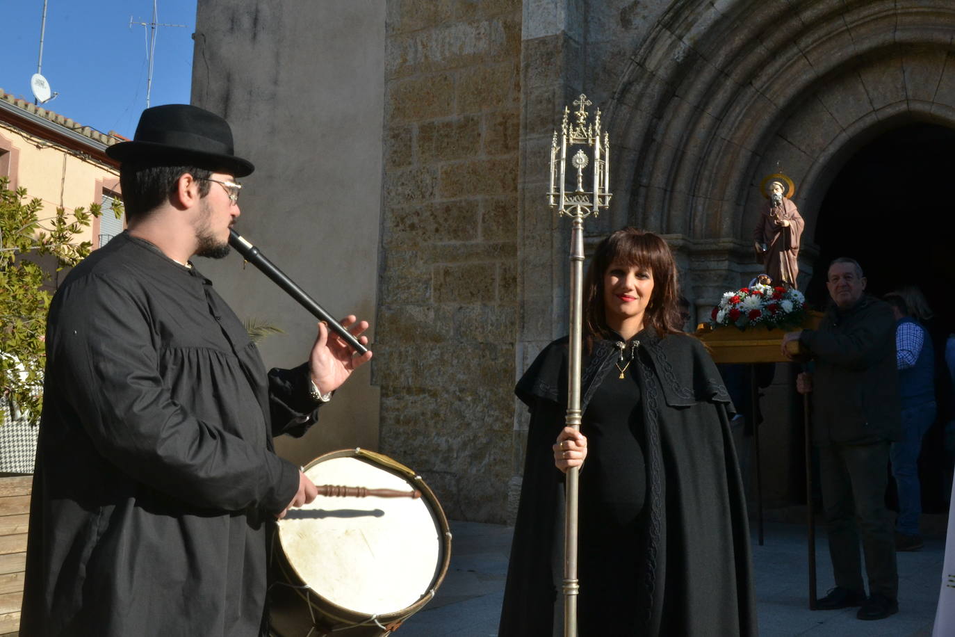 Ciudad Rodrigo comienza las bendiciones de San Antón