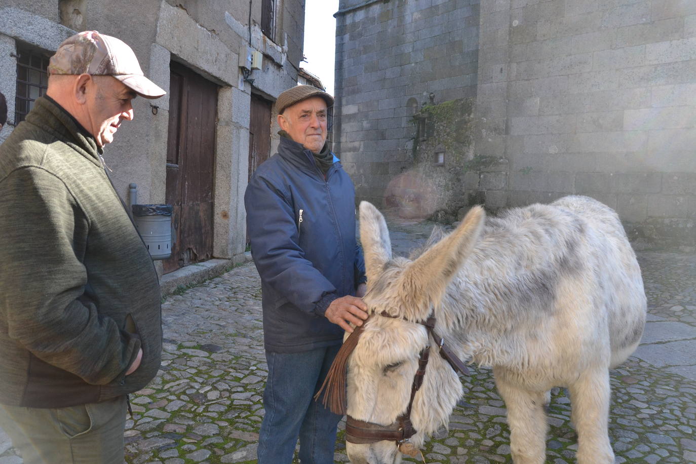 La Alberca despide a su vecino Antón con motivo de su santo