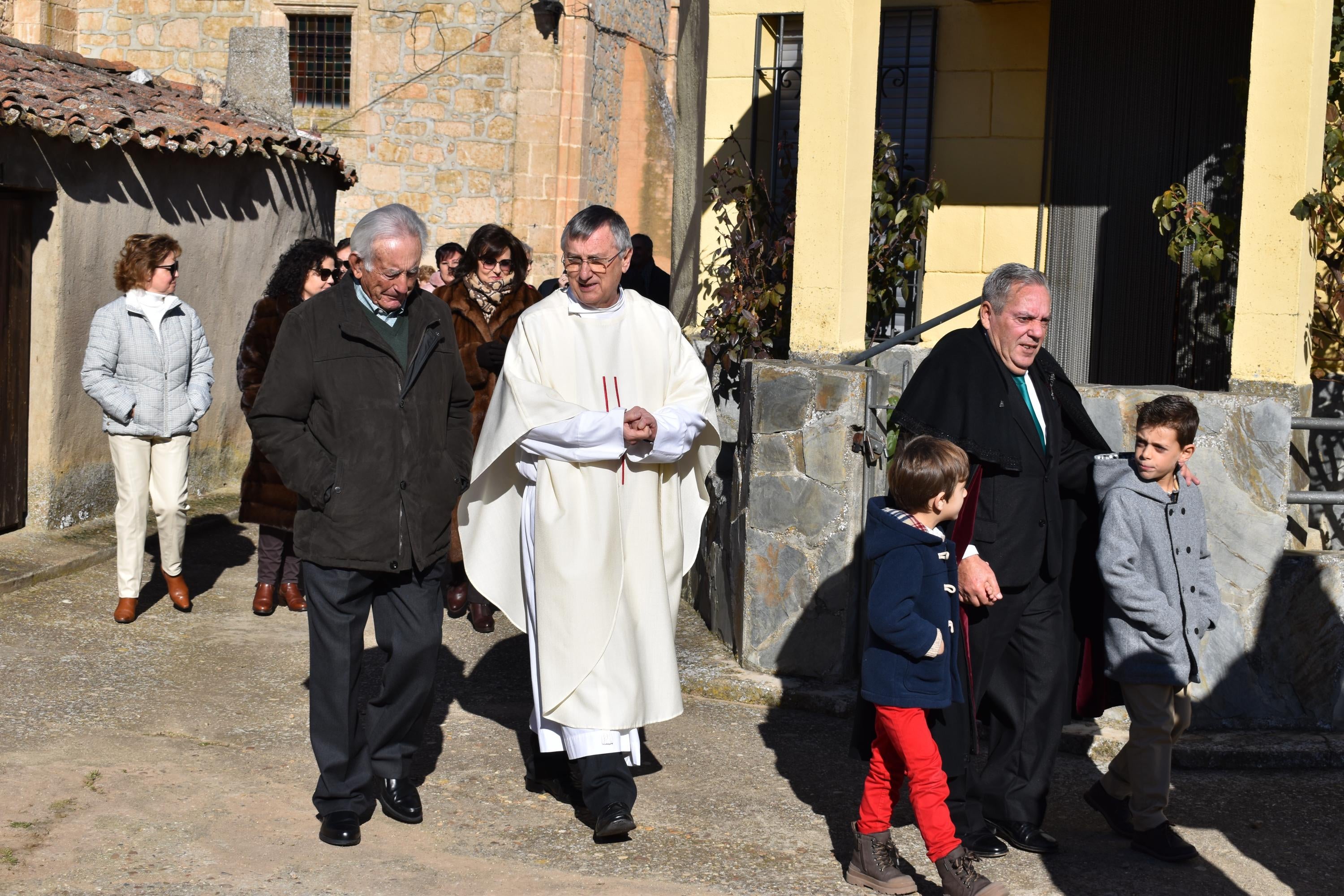 Procesión con susto en Calzada de Don Diego