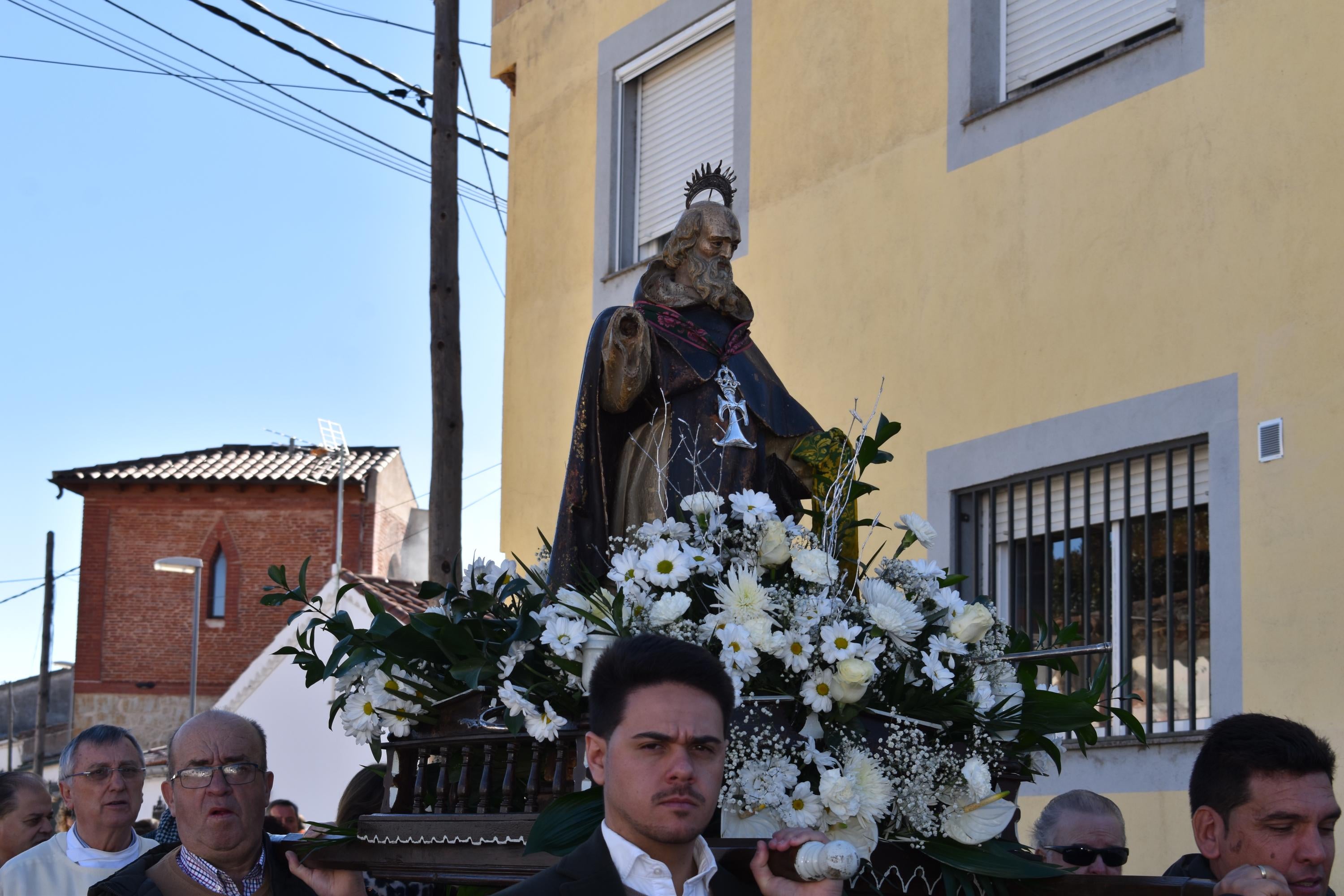 Procesión con susto en Calzada de Don Diego