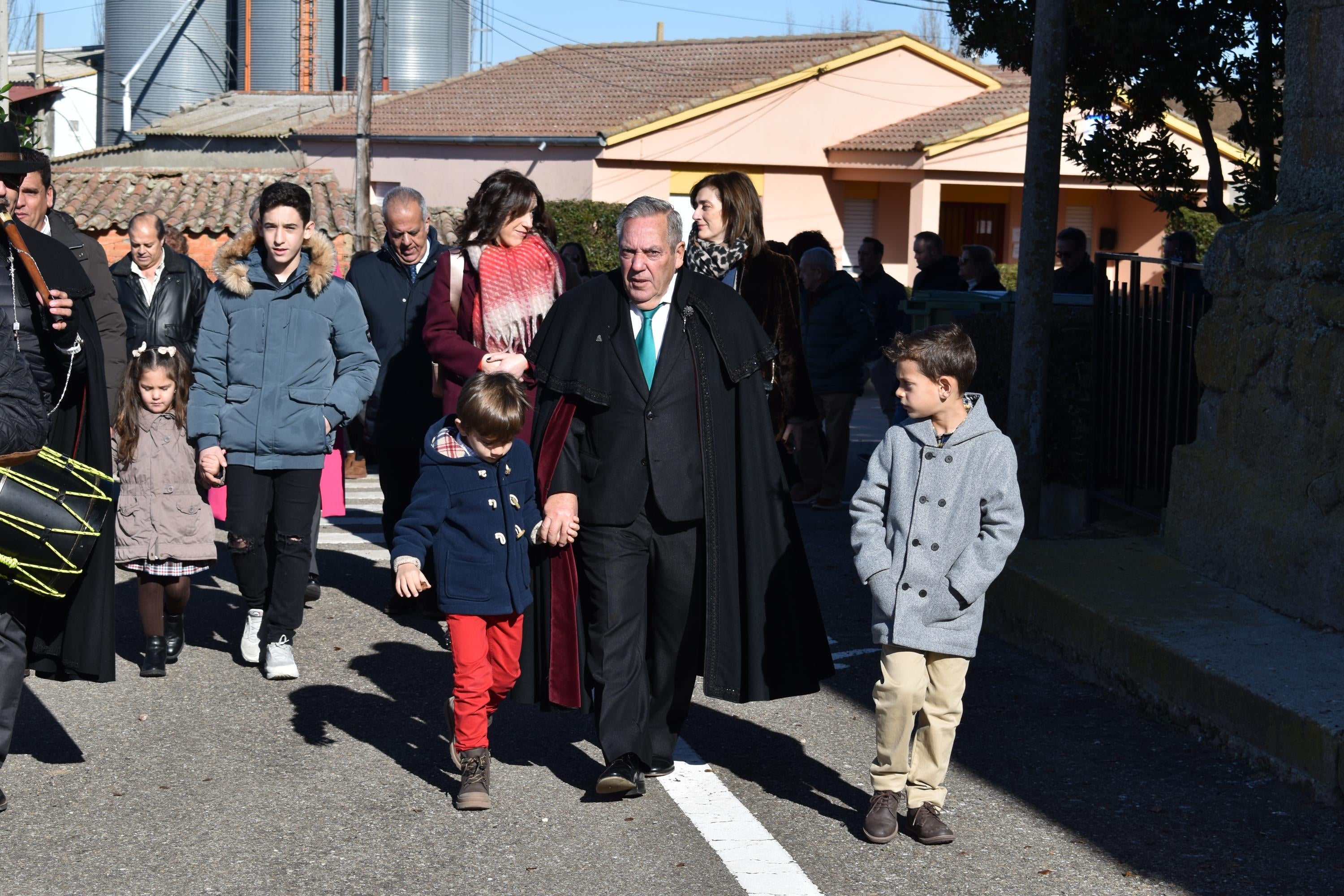 Procesión con susto en Calzada de Don Diego