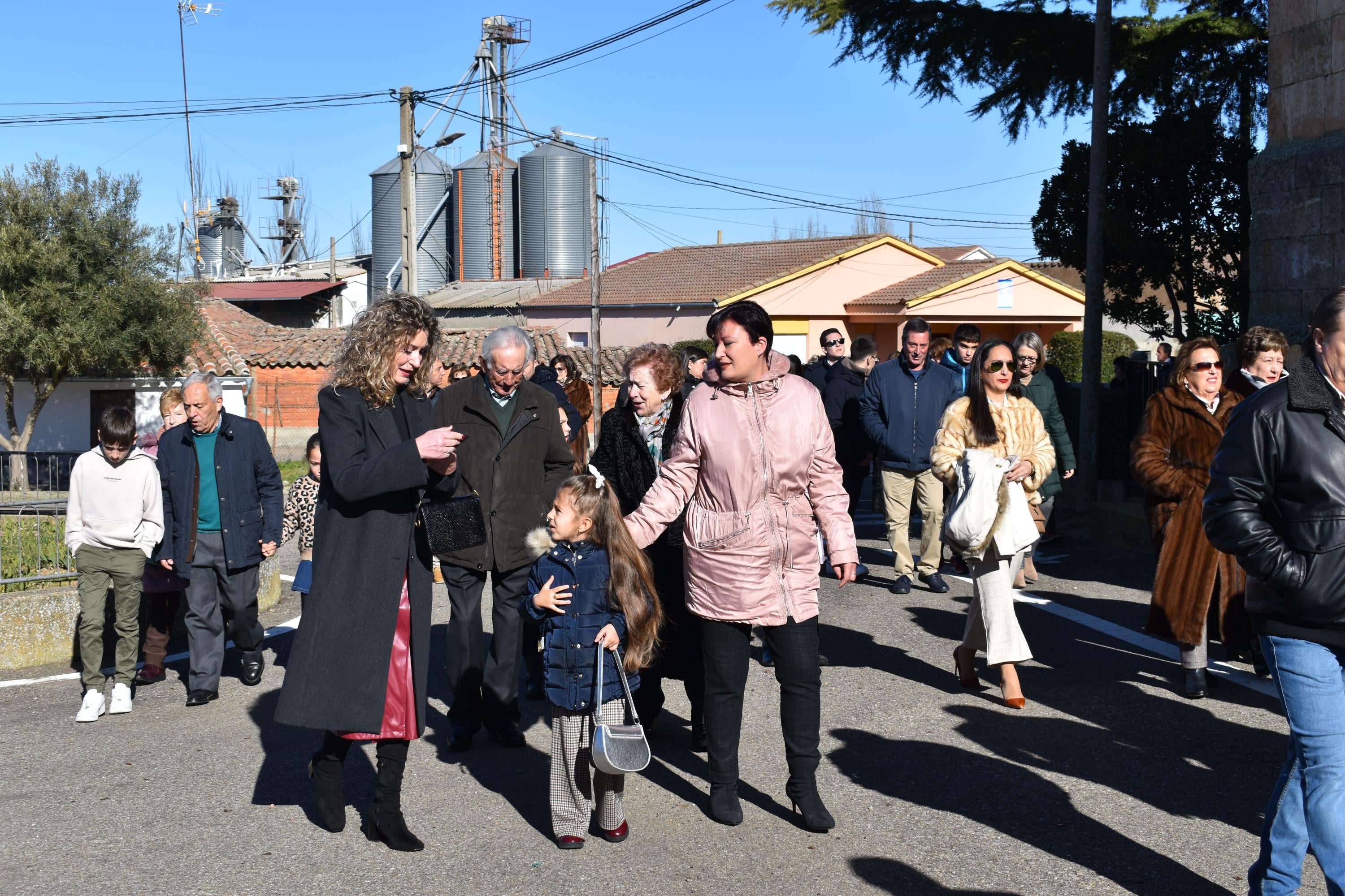 Procesión con susto en Calzada de Don Diego