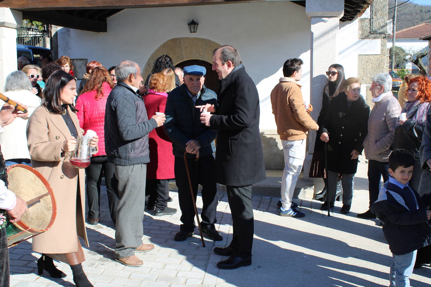 Valdelamatanza canta a San Antón