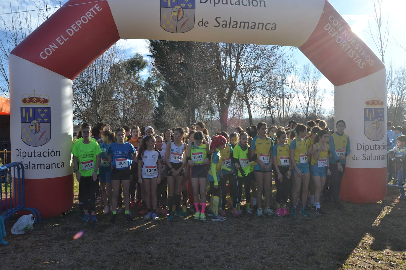 Entretenida mañana de cross escolar en Ciudad Rodrigo a pesar del frío