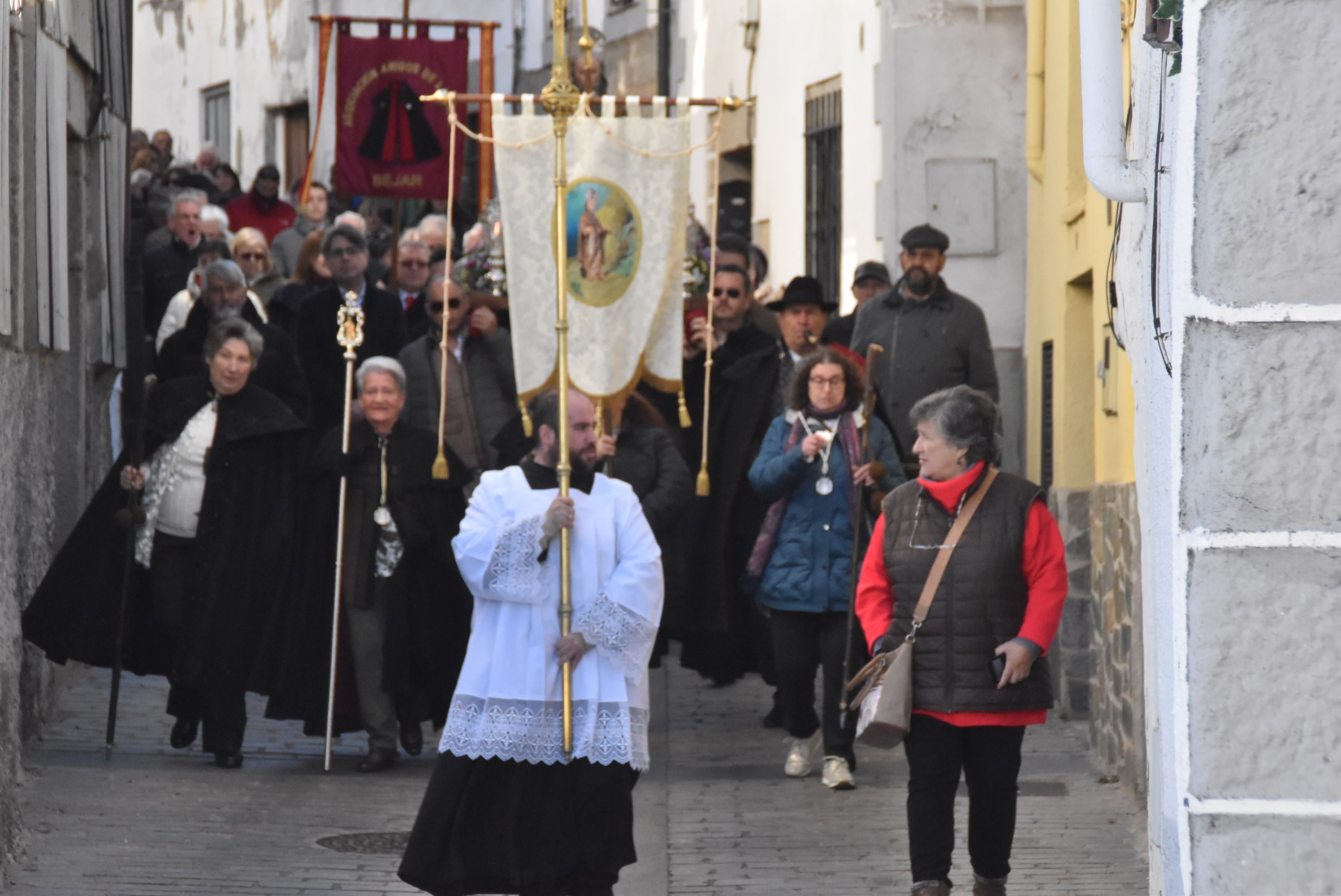 San Antón renueva la protección a los animales en Béjar