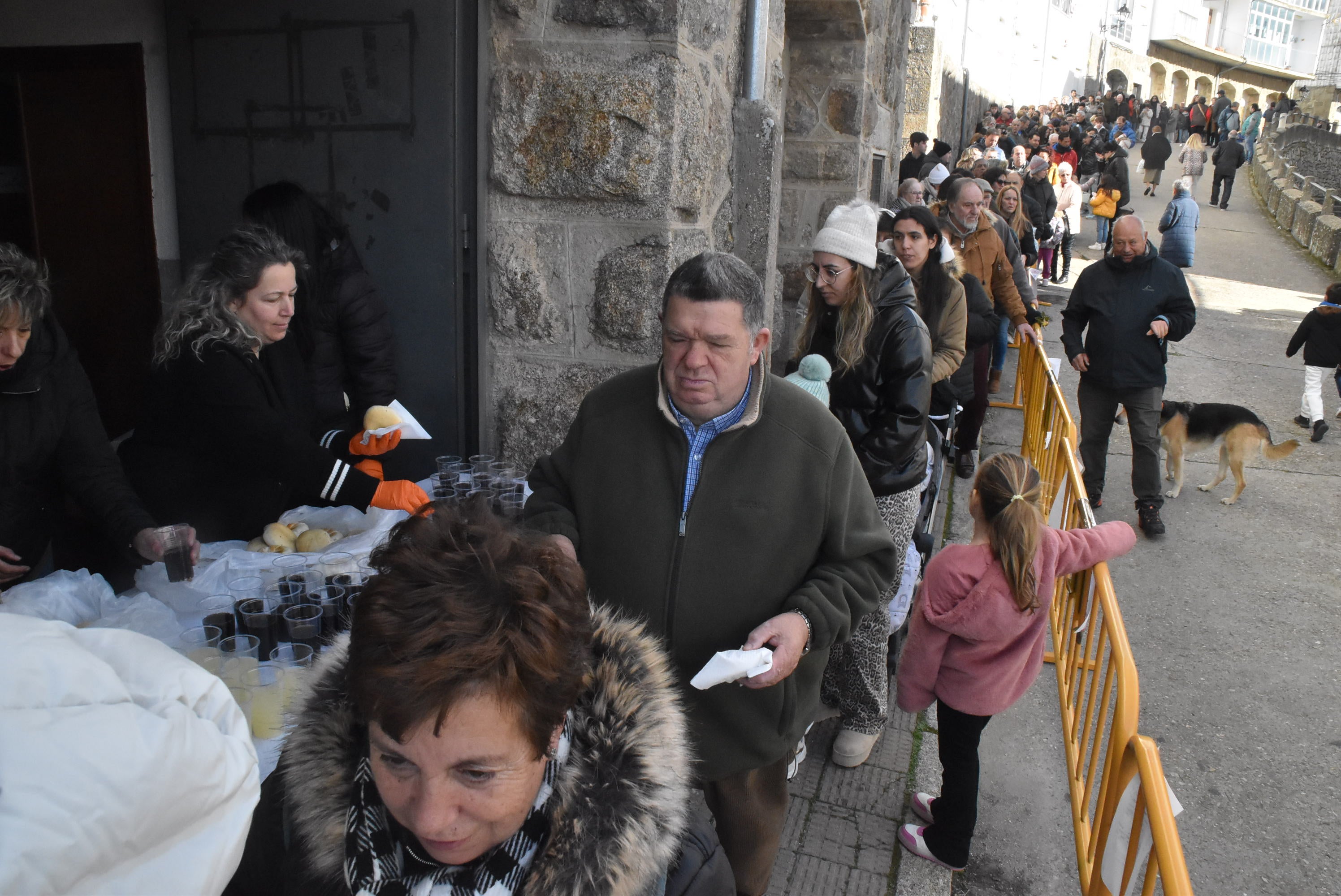 San Antón renueva la protección a los animales en Béjar