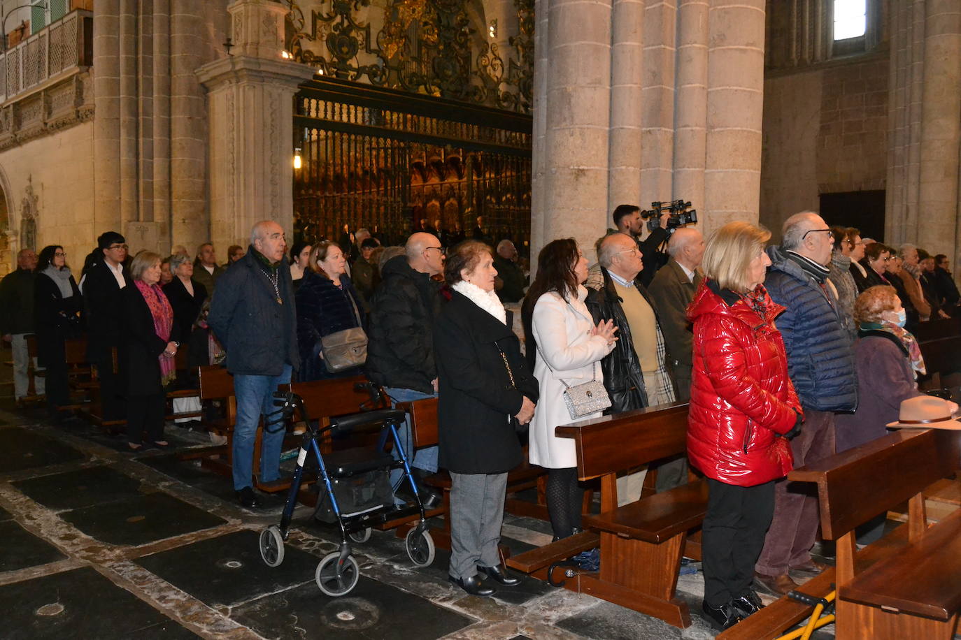 Populosa procesión del patrón de Ciudad Rodrigo