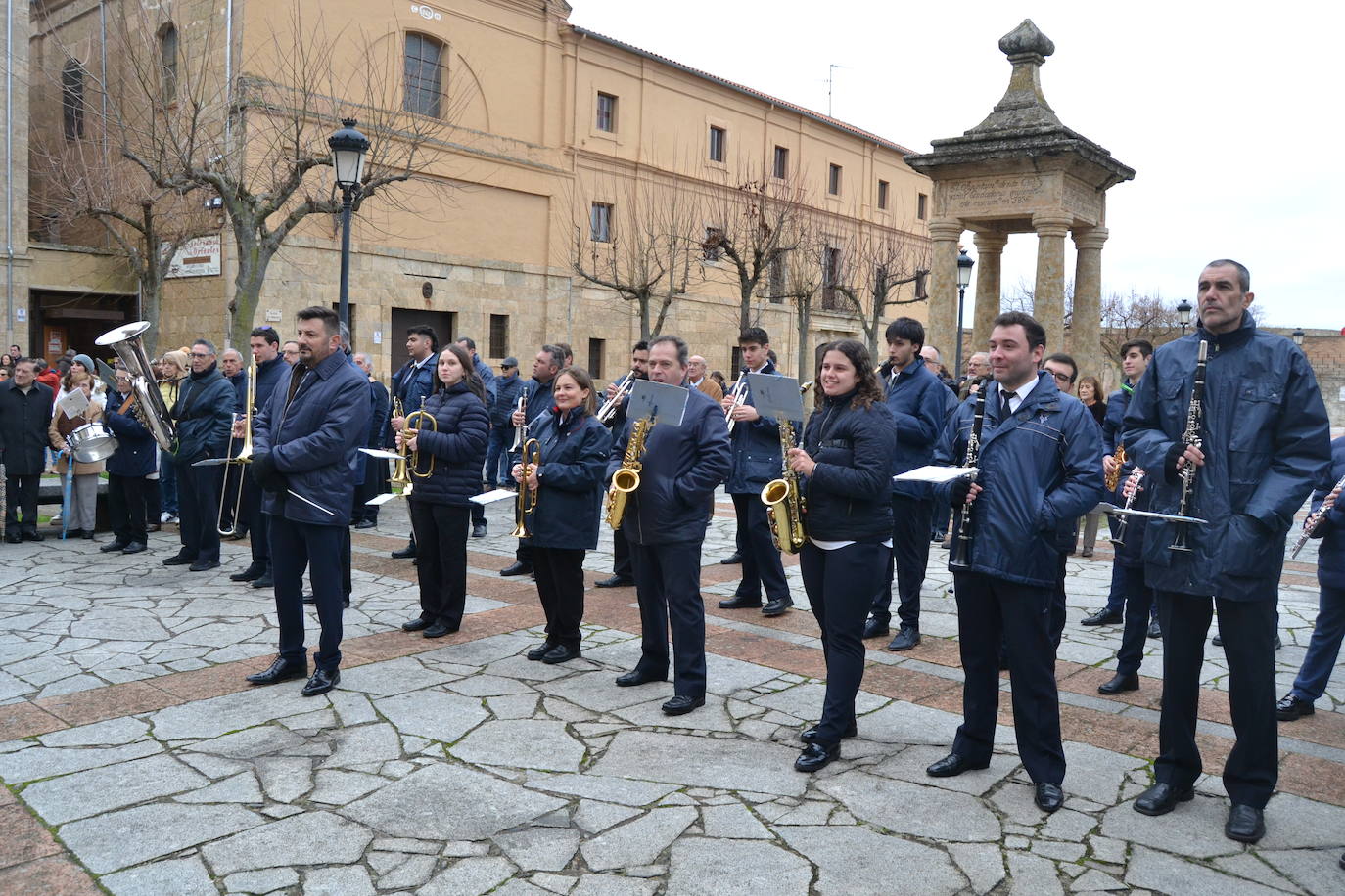 Populosa procesión del patrón de Ciudad Rodrigo