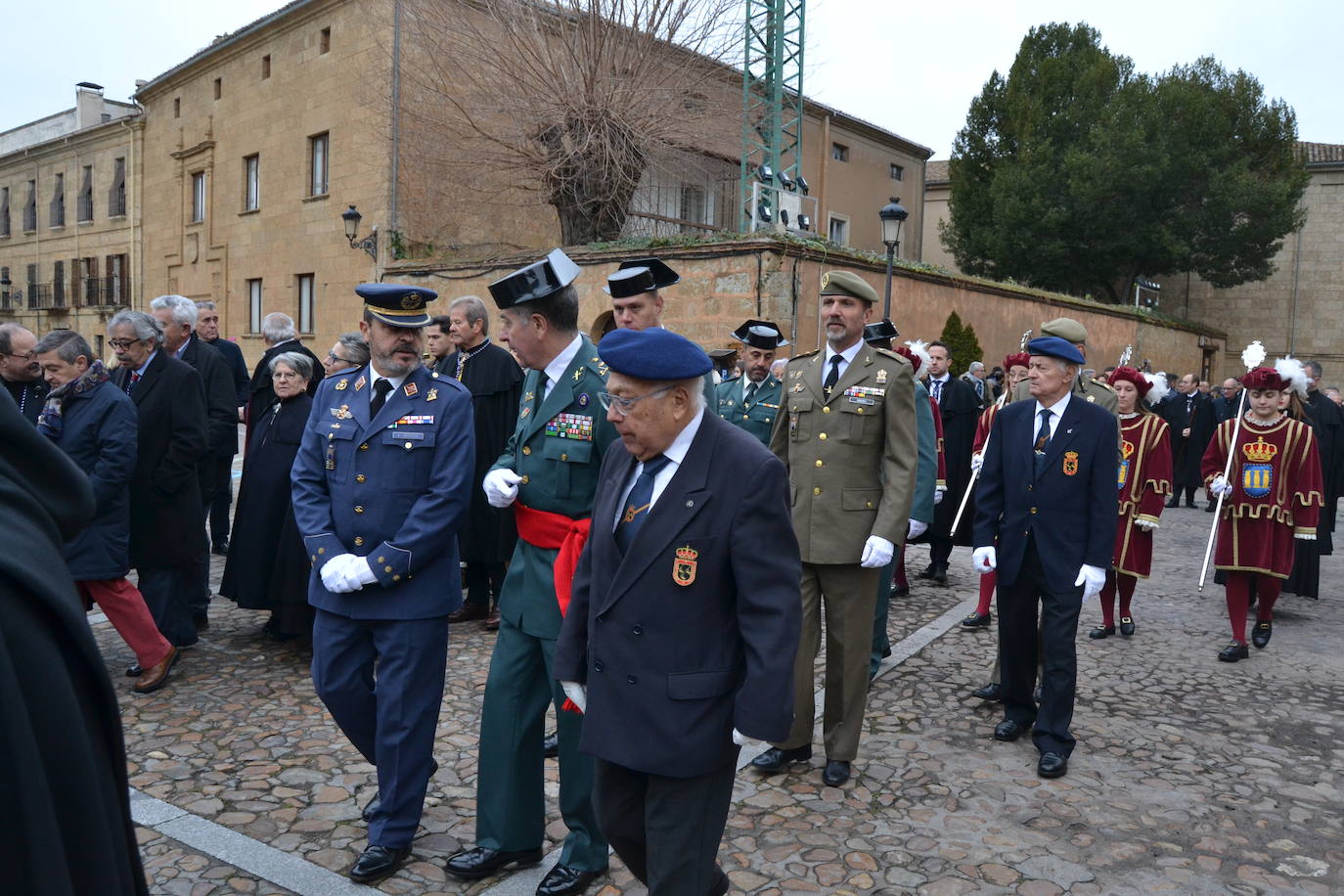 Populosa procesión del patrón de Ciudad Rodrigo