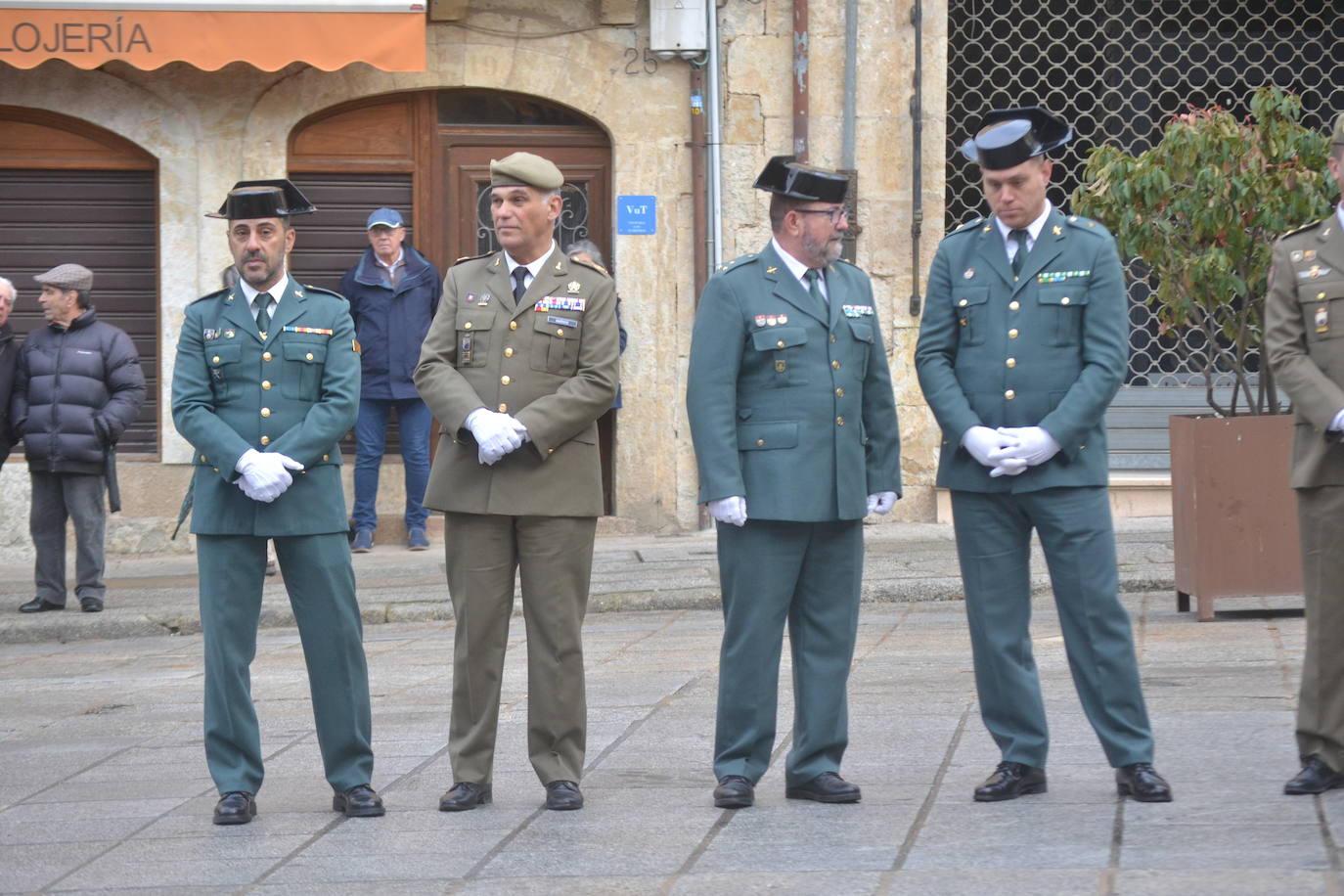 Populosa procesión del patrón de Ciudad Rodrigo